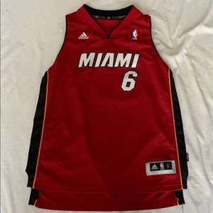 Adidas Miami Heat Lebron James Jersey